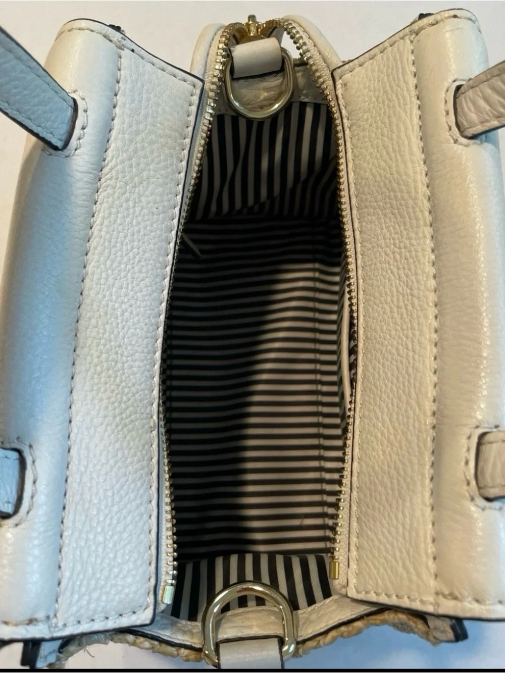 Kate Spade New York Hand Bag, Acrylic, White